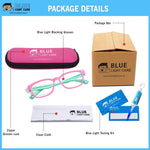 Blue Light Blocking, Anti Eyestrain, UV400 Protector Eye Glasses for Boys and Girls - Age 1 To 16 Years