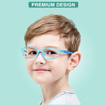 Blue Light Blocking, Anti Eyestrain, UV400 Protector Eye Glasses for Boys and Girls - Age 1 To 16 Years