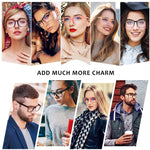 Blue Light Blocking Glass for Adults, Anti Eyestrain, UV400 Protector Glasses for Adults (Zero Power)